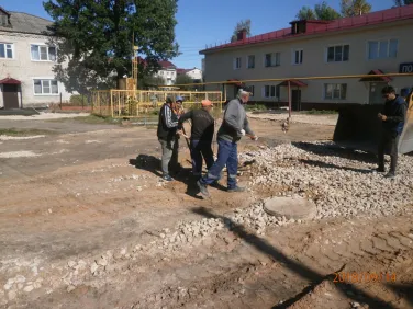 ул. Заводская дворы ход работ