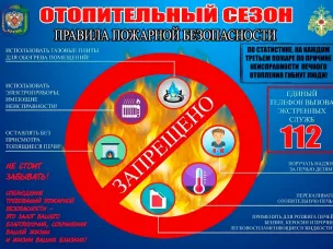 Правила пожарной безопасности зимой