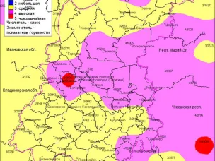 Лесопожарная обстановка на территории городского округа Семеновский