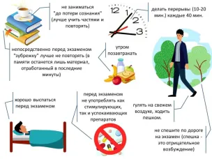 Подготовиться к экзаменам и остаться здоровым — возможно?