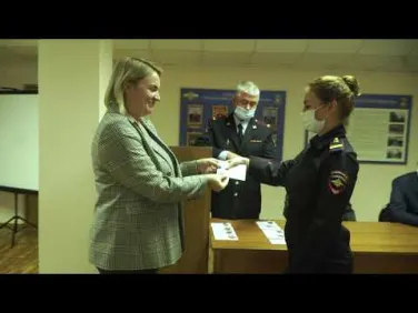 Награждение отличившихся сотрудников МВД