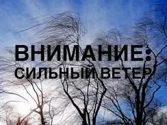 ПРЕДУПРЕЖДЕНИЕ- СИЛЬНЫЙ ВЕТЕР