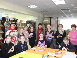 Мастер-класс "Роспись пасхальных яиц"