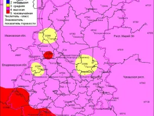 Лесопожарная обстановка на территории городского округа Семеновский