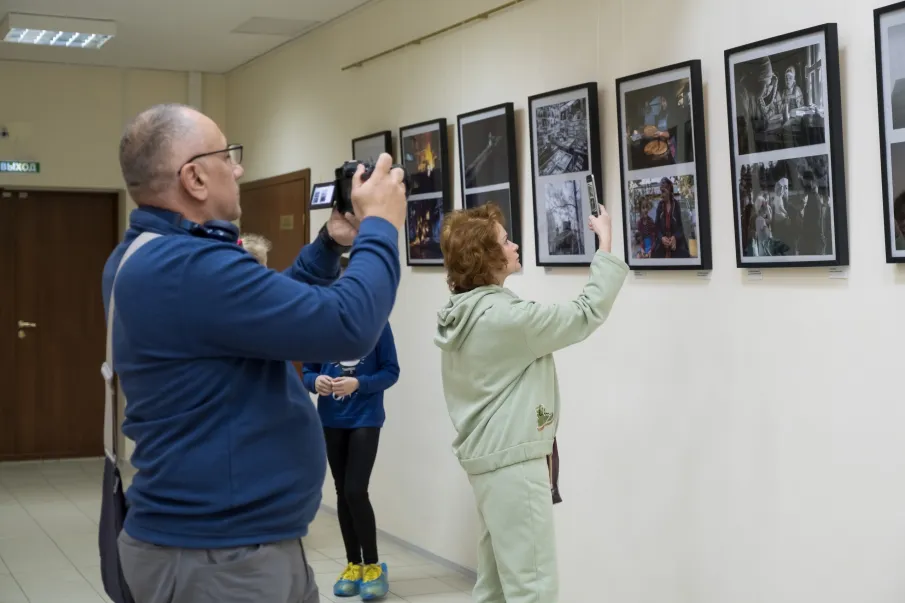 Открытие фотовыставки «И помнит мир спасённый» ⁣