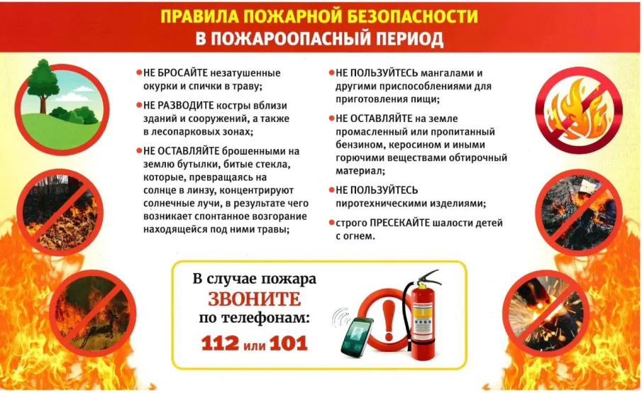 ПРАВИЛА ПОЖАРНОЙ БЕЗОПАСНОСТИ