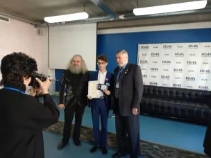 Учащийся Лицея им. А.С. Пушкина Никита Буров стал победителем конкурса «Национальное достояние России»