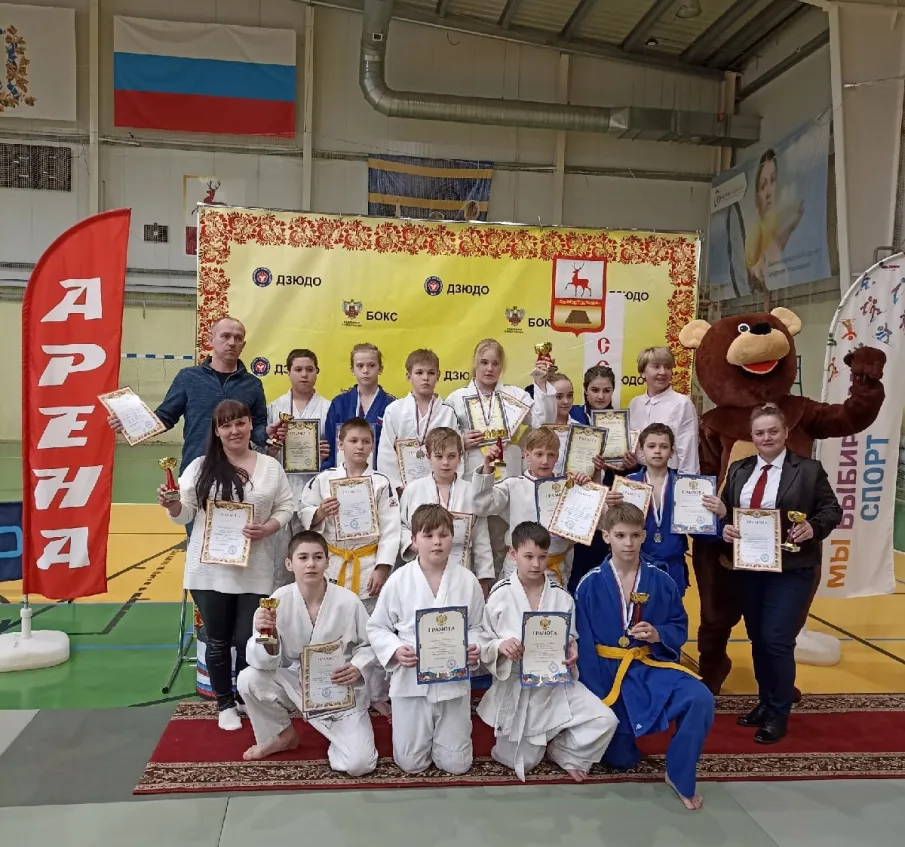 Открытое первенство спортивной школы по дзюдо